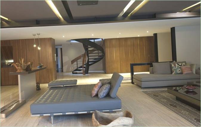 Interiér obývacího pokoje Casa Lomas II