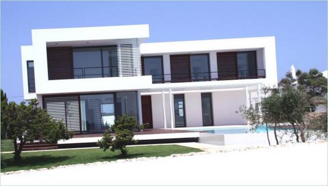 Moderní vila na ostrově Menorca