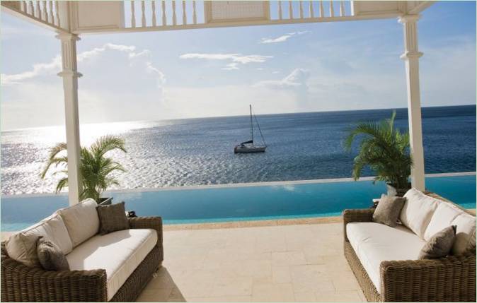 Luxusní rezidenční komplex v Karibiku
