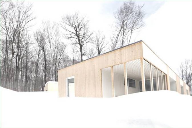 Design venkovského domu Blue Hills v Kanadě