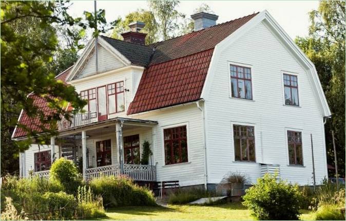 Fotografie domu na pile