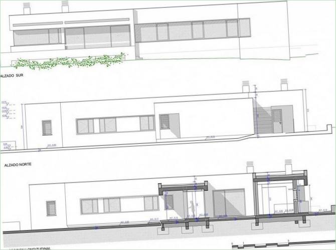 Projekt lesního domu ve Španělsku