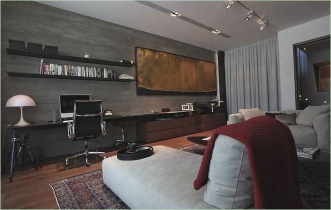 Design interiéru domácí kanceláře