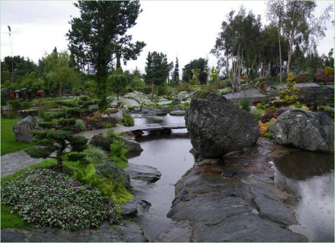 Tropická zahrada v Norsku