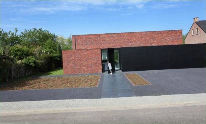 Neobvyklý design domu od Veeckman-Gélis