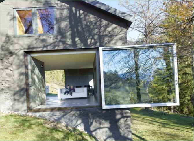 Navrhování venkovského domu ve Švýcarsku
