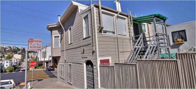 Duplex v San Franciscu před renovací