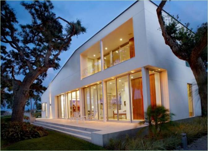 Barrier Island House - design plážového domu v USA