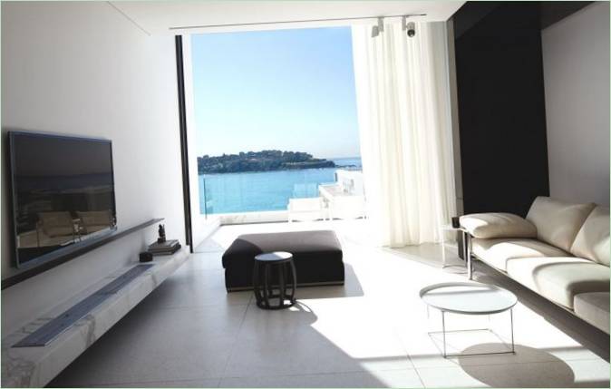 Jedinečně elegantní interiér domu Bondi House