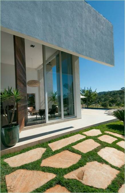 Rodinný dům na ekologickém místě - Aldeia 082 od Dayala + Rafael Arquitetura v Goiânii, Goiás, Brazílie