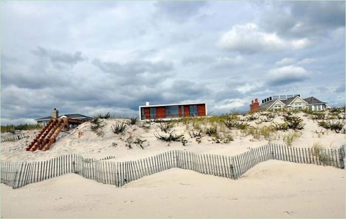 Dům na pláži Hamptons v USA