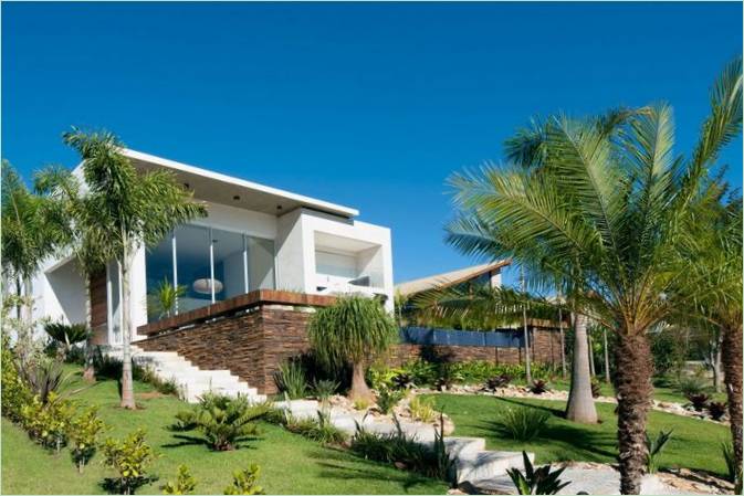 Rodinný dům v ekologicky šetrné Aldeii 082 od Dayala + Rafael Arquitetura v Goiânii, Goiás, Brazílie