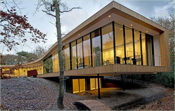 Vila v holandském lese