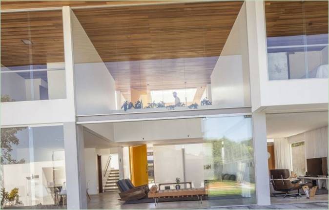 Brazilský design chaty od renomovaných architektů