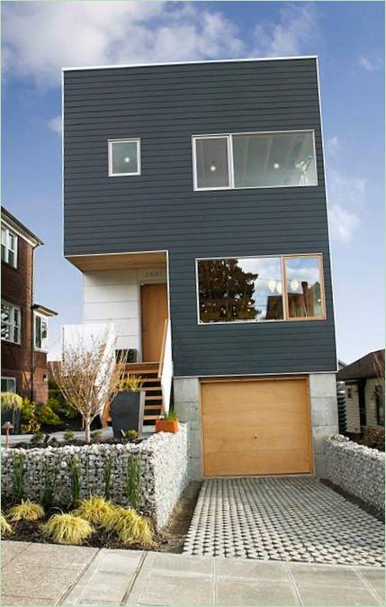 Modulární dům s garáží