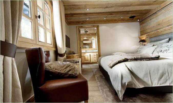 Dům Le Petit Chateau ve francouzských Alpách, Courchevel