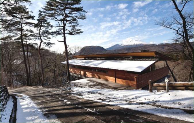 Dům s výhledem na horu Asama
