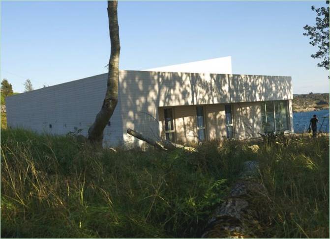 Minimalistická vila Morild Todda Saunderse