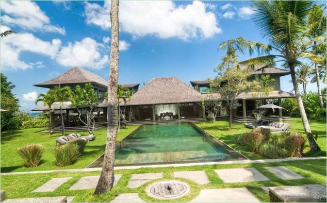 Terénní úpravy vily na Bali