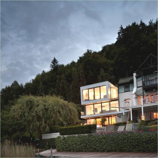 Luxusní rodinný hotel Lakeside House v Rakousku