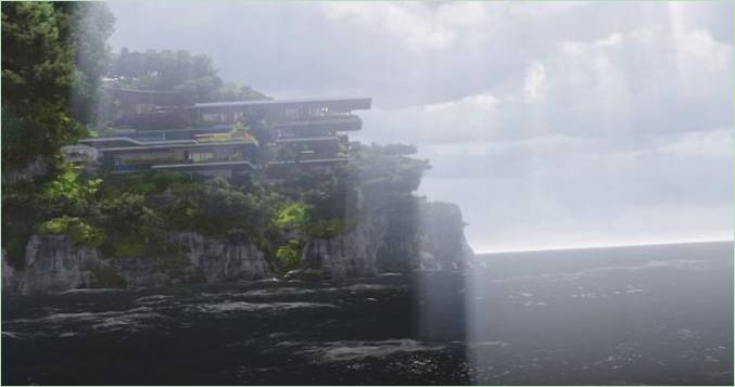 Neuvěřitelný design domu na ostrově Xálima