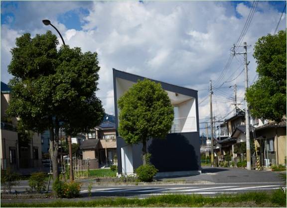 Dům Airhole v Japonsku